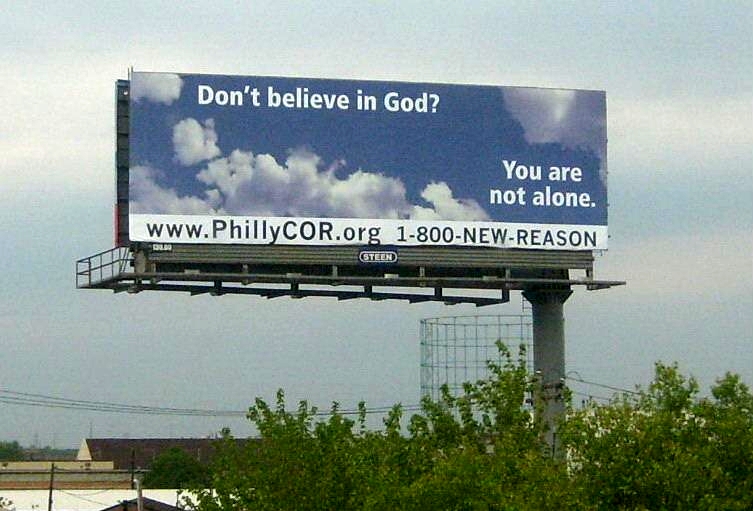 Philly Freethought Billboard